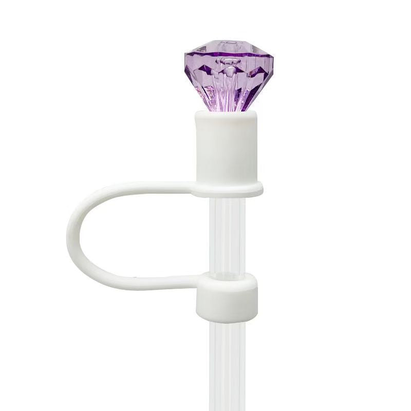 straw cap reusable silicone straw cap
